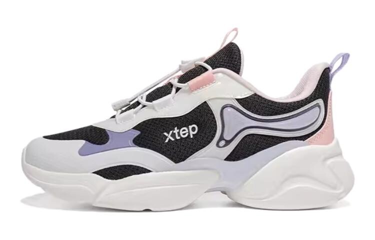 

Детские кроссовки Lifestyle GS Low-top Black/White Xtep, черный/белый