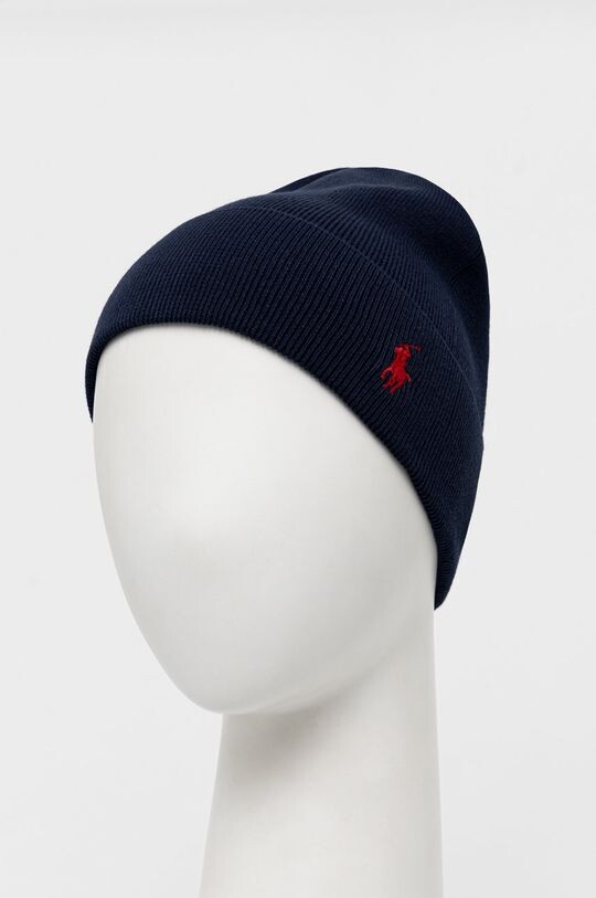 

Хлопковая кепка Polo Ralph Lauren, темно-синий