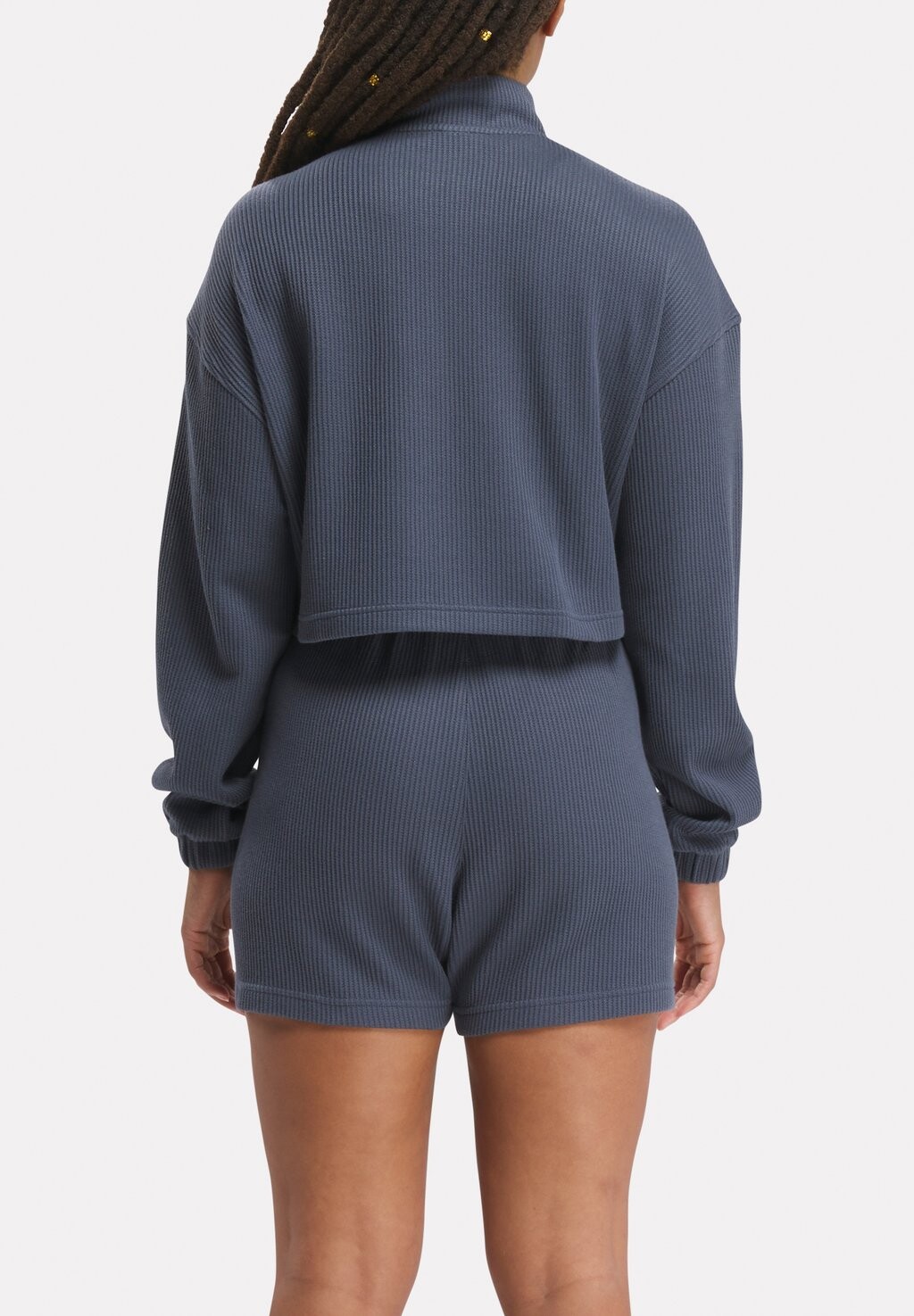 

Вязаный свитер LONG SLEEVE WARDROBE ESSENTIALS Reebok Classic, синий