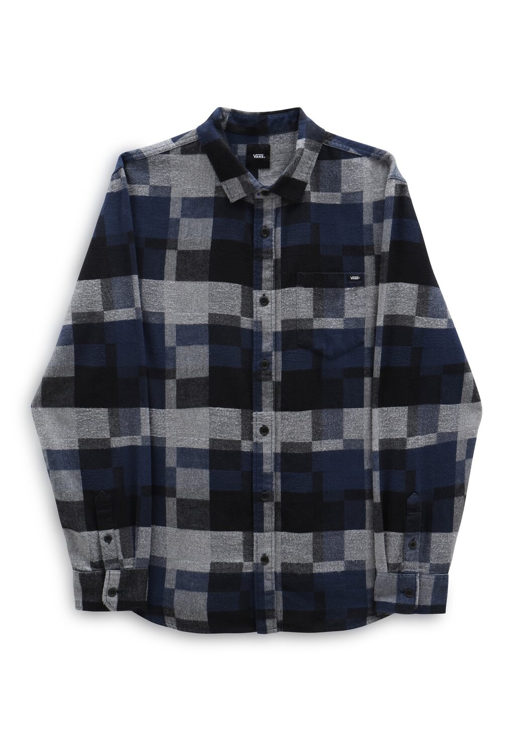

Рубашка Gibson Patchwork Ls Vans, цвет dress blues/black