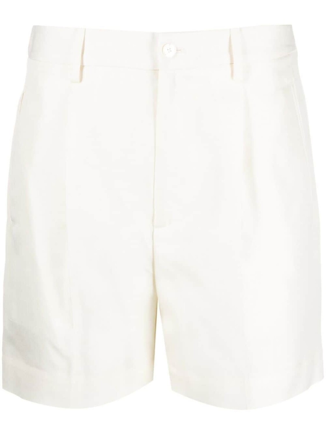 

Ralph Lauren Collection шорты с завышенной талией и сборками, белый