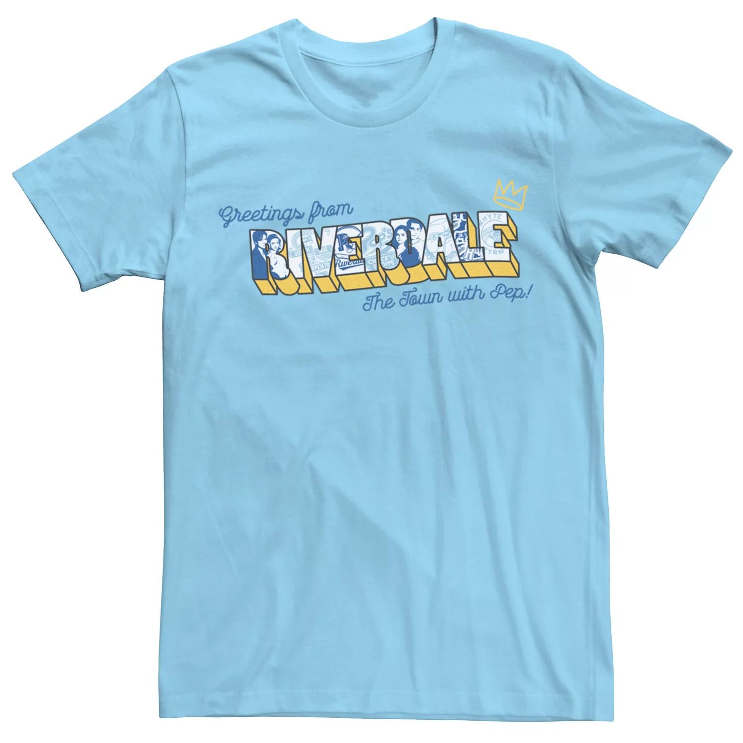 Мужская футболка с открыткой «Ривердейл» Licensed Character