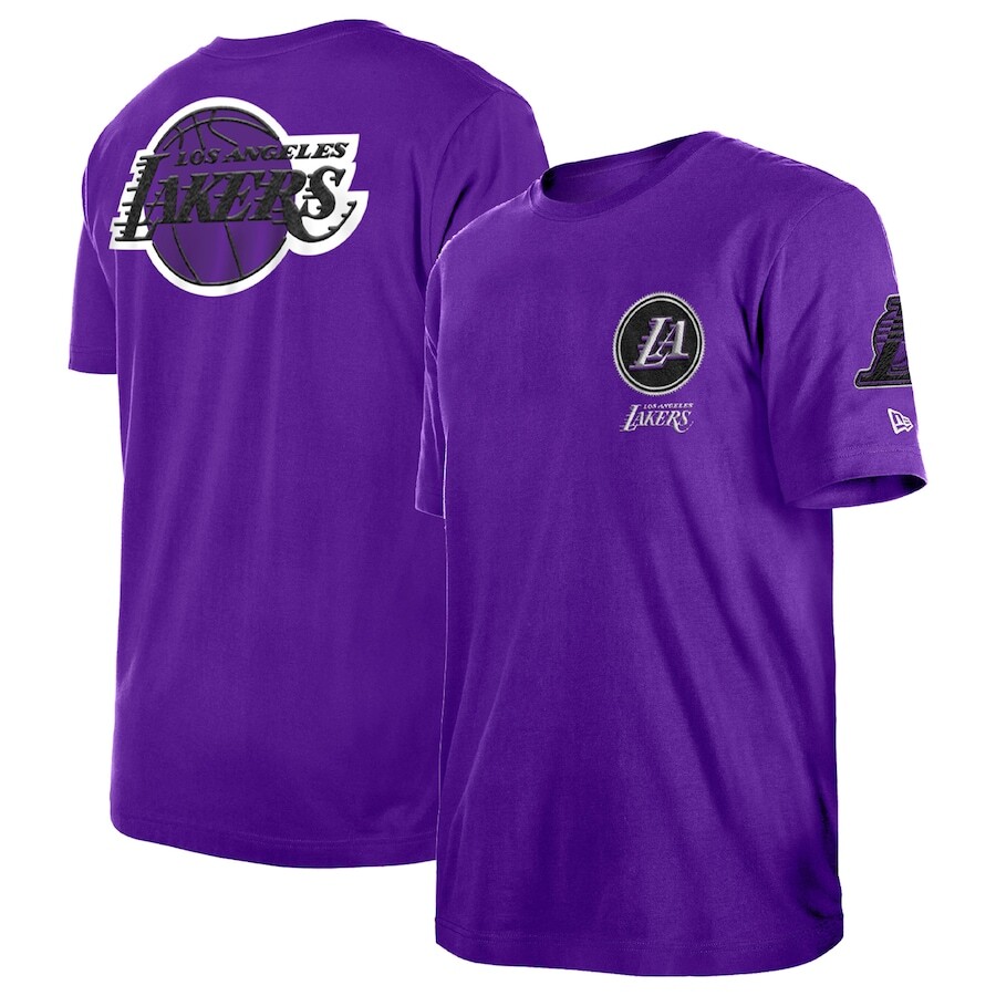 

Футболка с коротким рукавом New Era Los Angeles Lakers, фиолетовый