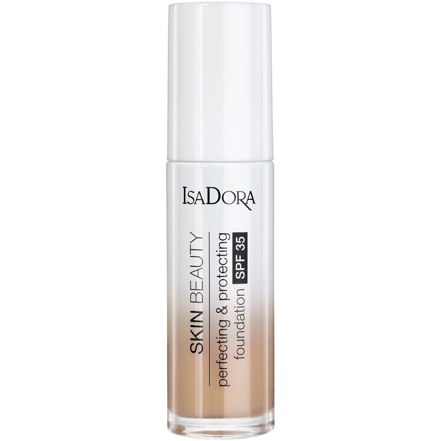 Тональный крем для лица 08 золотисто-бежевый Isadora Skin Beauty Perfectin & Protecting, 30 мл