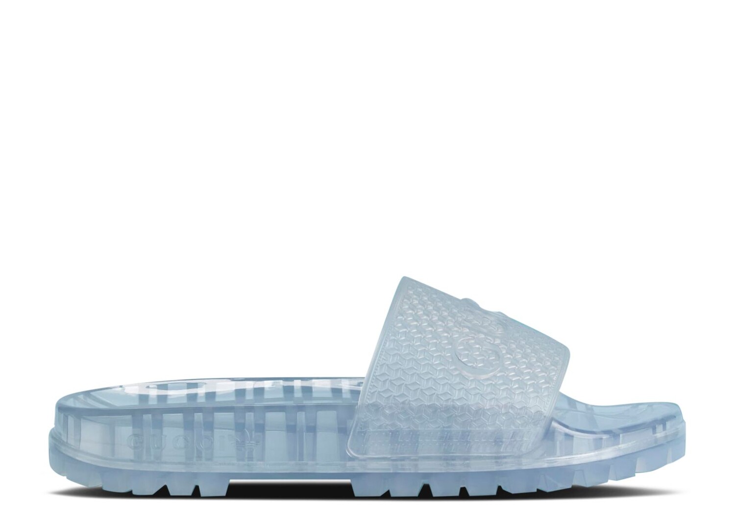 

Кроссовки adidas Gucci X Adilette Slide Sandal 'Transparent White', белый