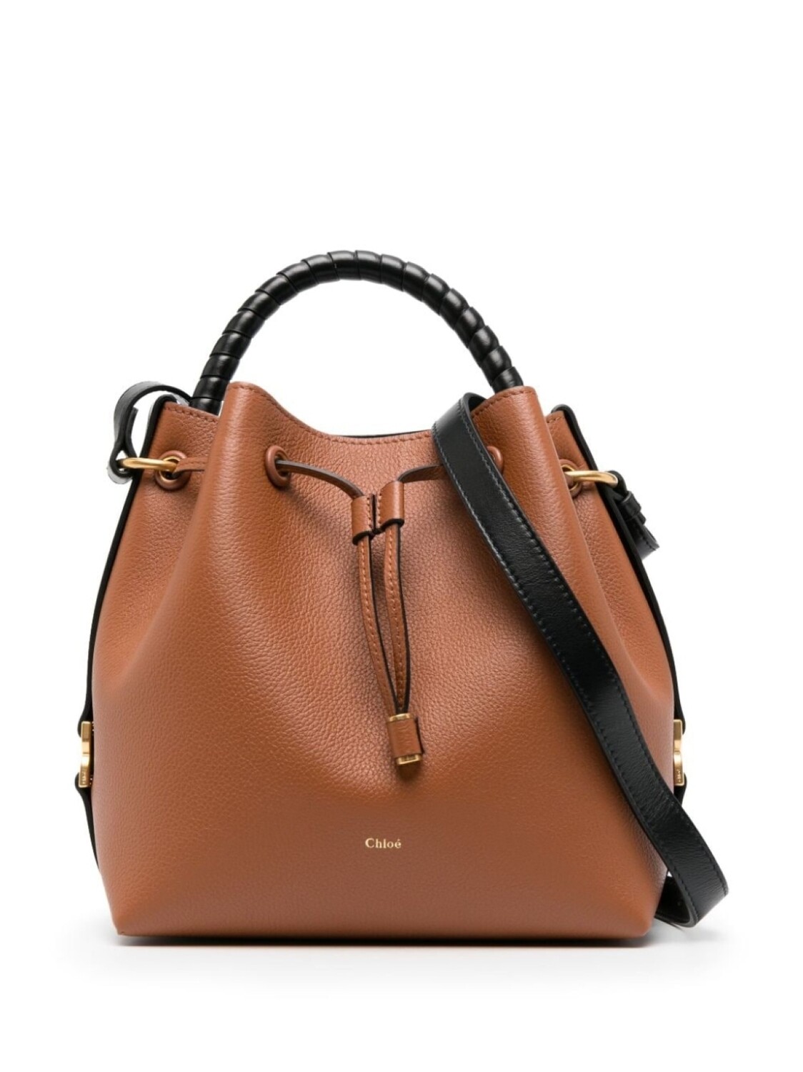 

Chloé сумка-ведро Marcie, коричневый