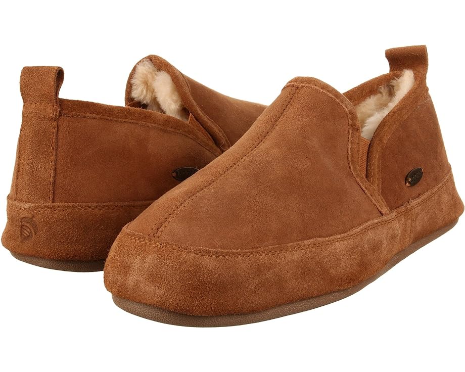 Домашняя обувь Acorn Romeo II, цвет Walnut Brown Sheepskin