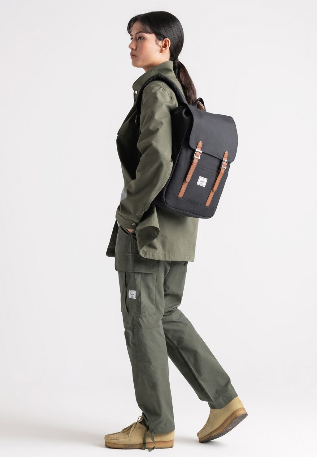 цена Рюкзак Retreat Small Herschel, черный