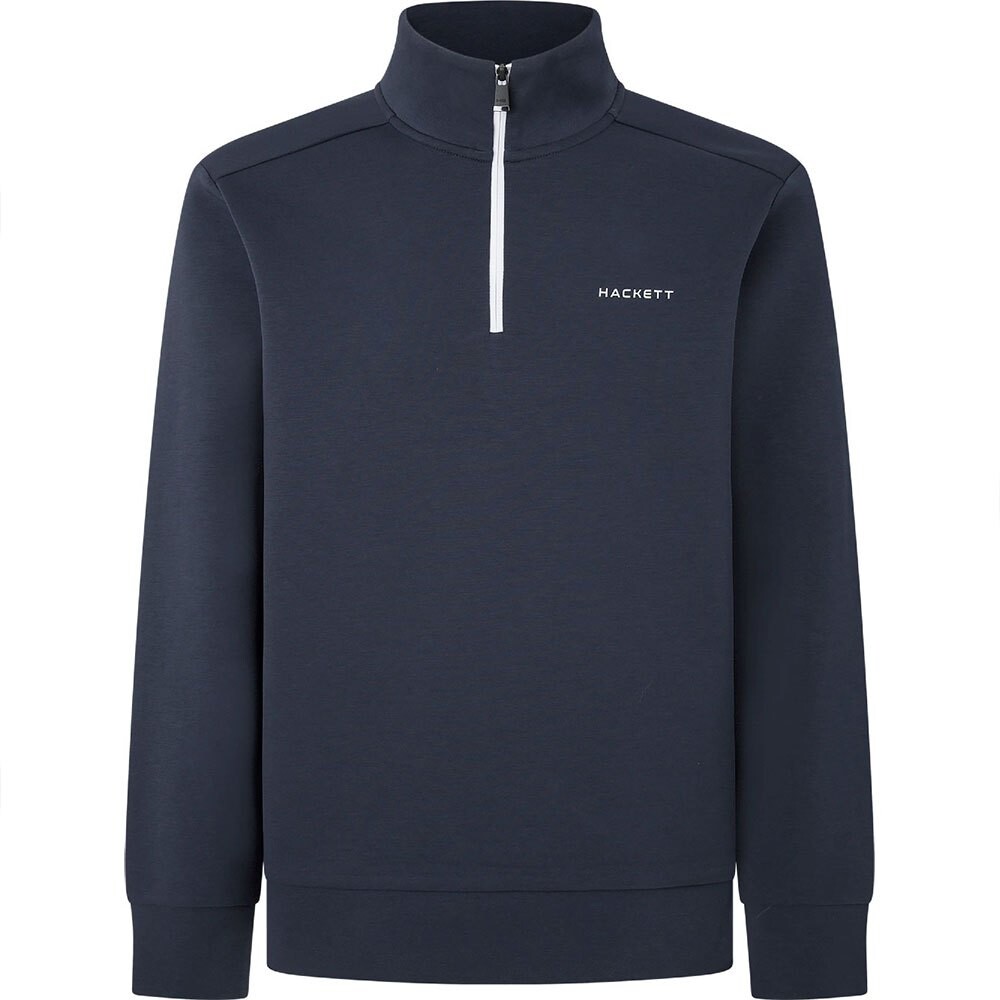 Свитер Hackett Hs Sprinter Half Zip, синий свитер hackett cotton cashmere half zip синий