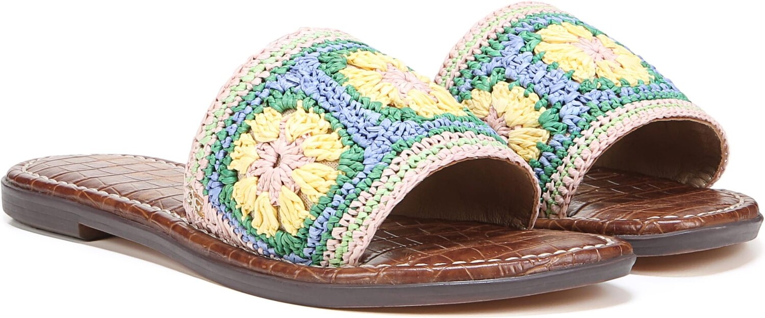 

Сандалии на плоской подошве Gracey Sam Edelman, цвет Summer Multi