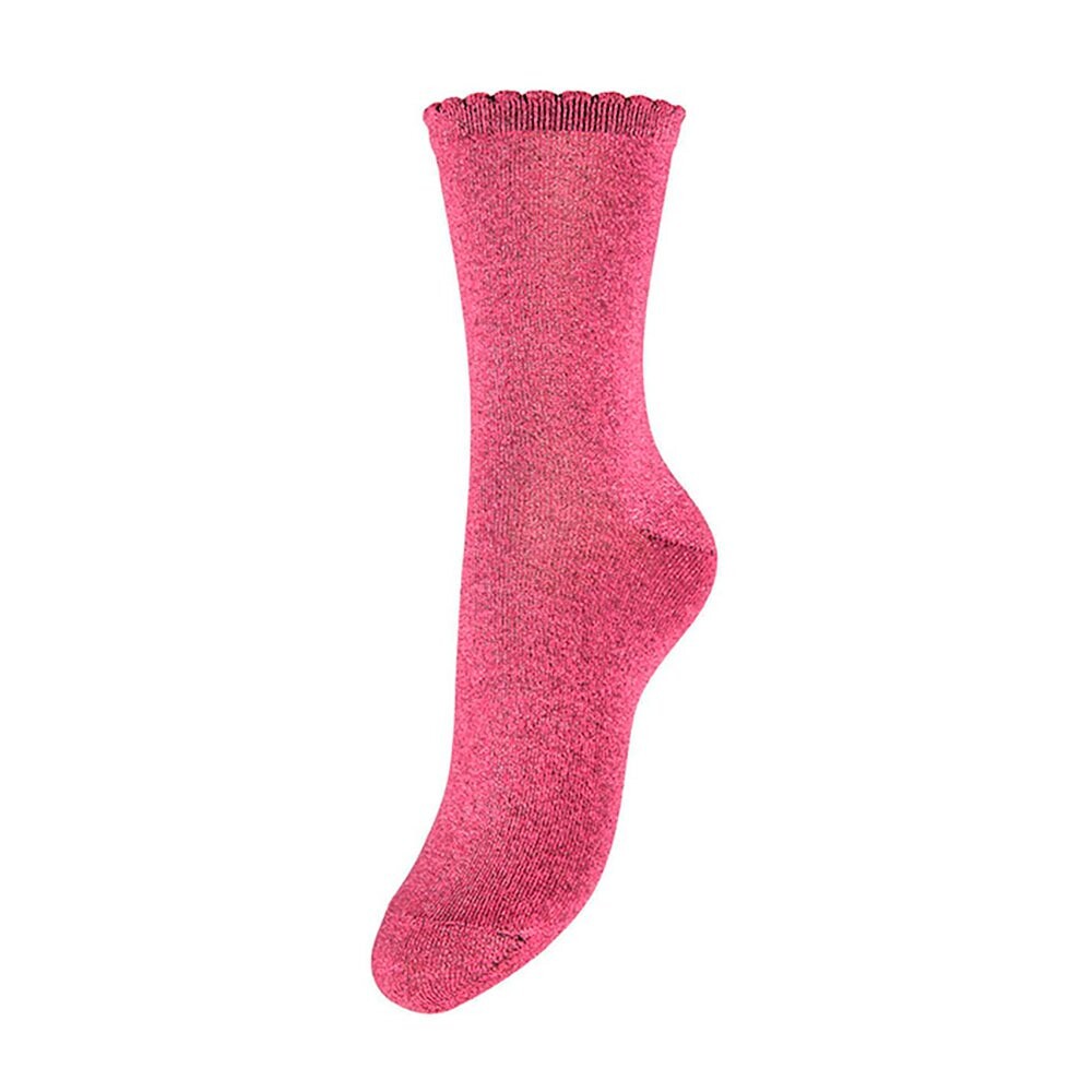 

Носки Pieces Ebby Glitter Long, розовый