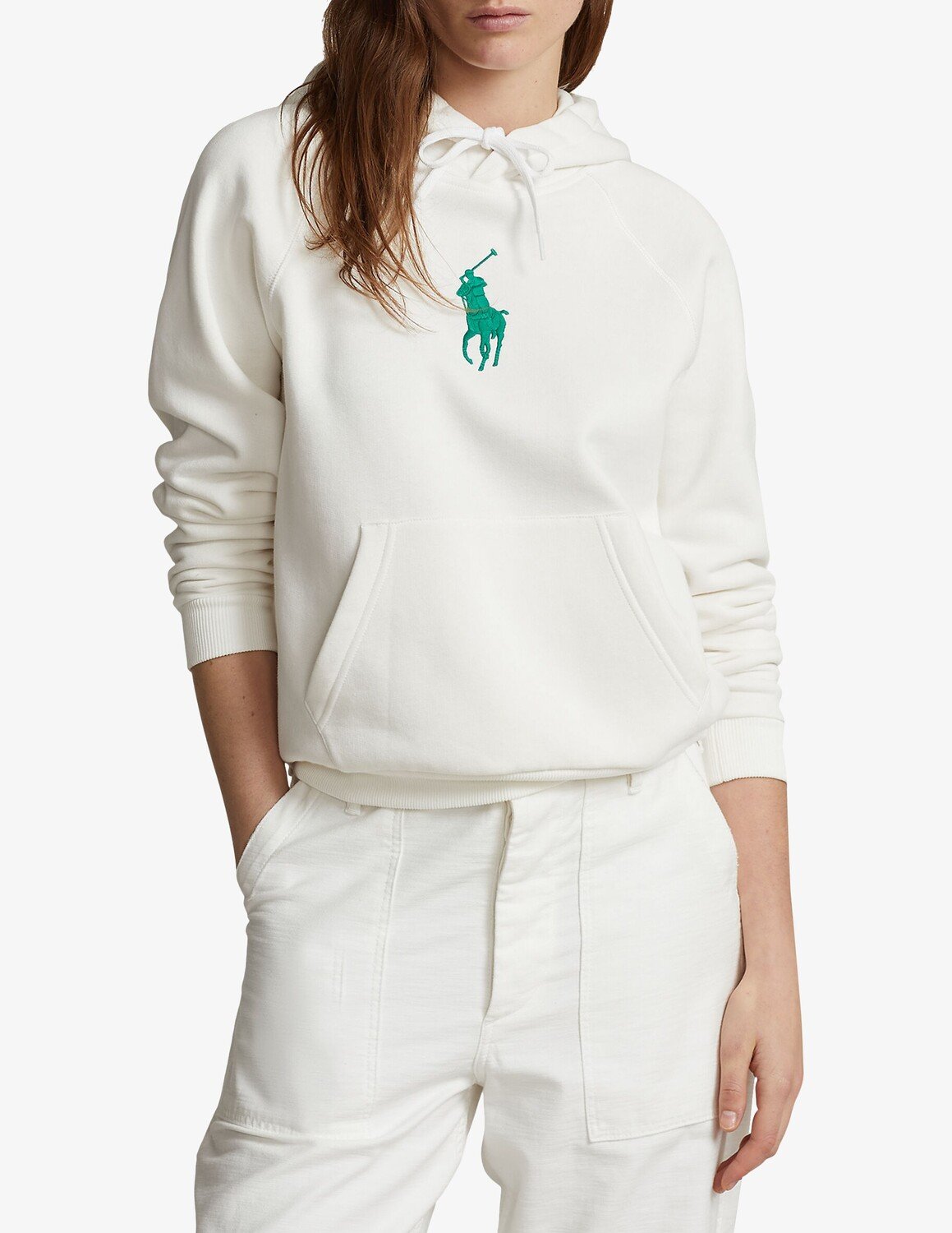 

Толстовка с длинными рукавами Ralph Lauren, белый
