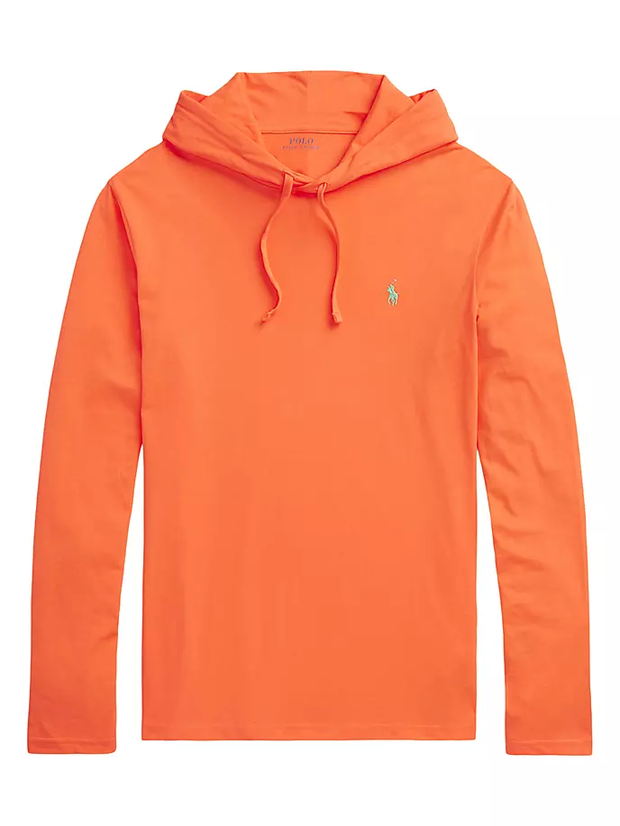 

Футболка из джерси с капюшоном Polo Ralph Lauren, цвет orange