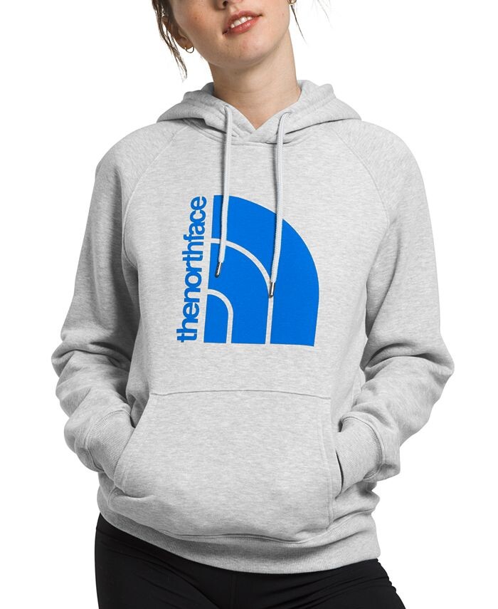 

Женский пуловер с капюшоном Jumbo Half Dome The North Face, серый