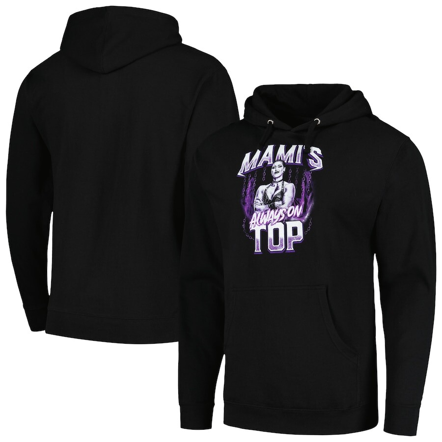 

Пуловер с капюшоном WWE Authentic Rhea Ripley, черный