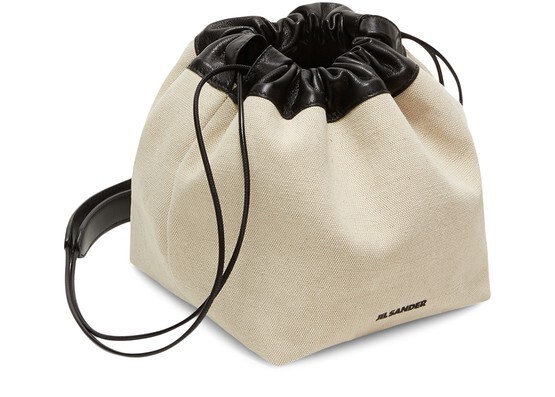 

Через плечо на шнурке Jil Sander, бежевый