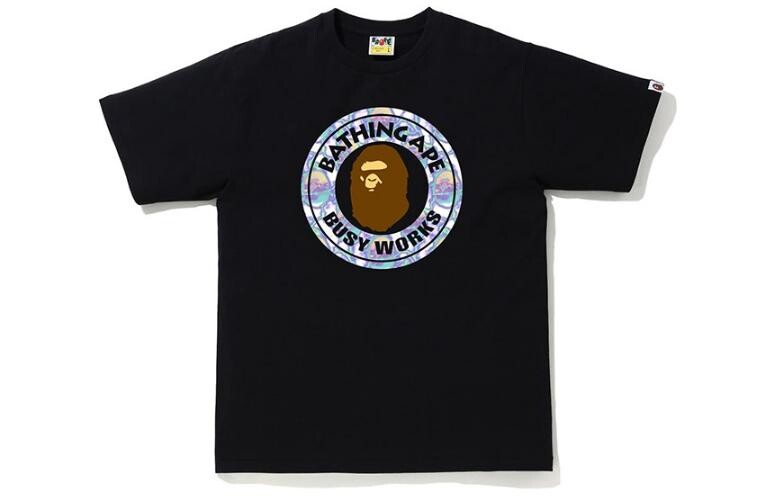 

Футболка Bape мужская A Bathing Ape, фиолетовый