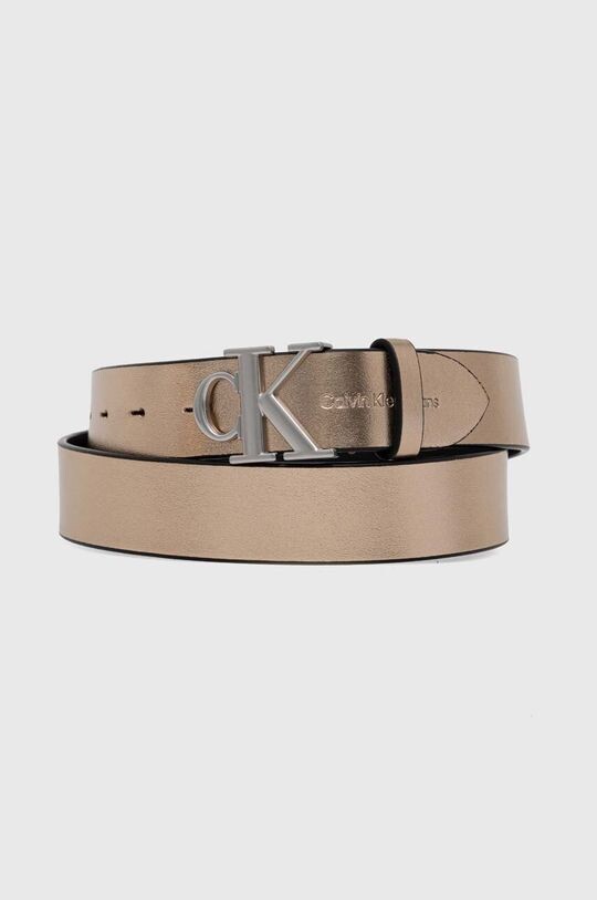 

Ремень Calvin Klein Jeans, золотой