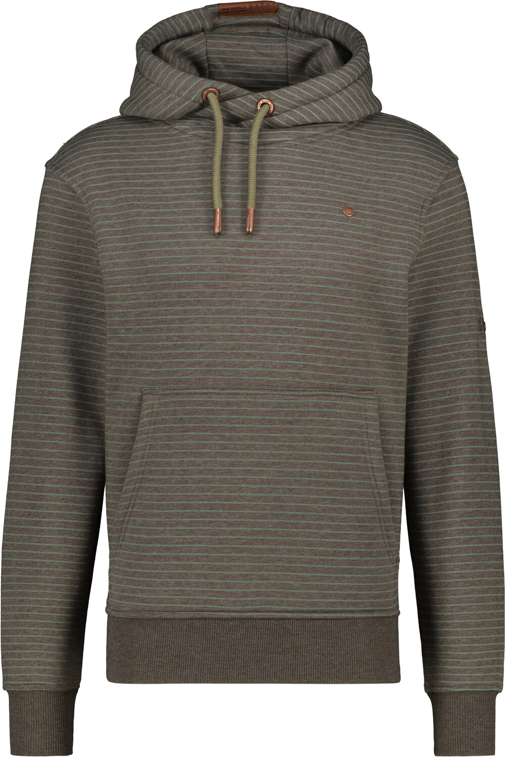 

Толстовка alife and kickin Kapuzen,, Pullover JohnsonAK Z, цвет stone melange