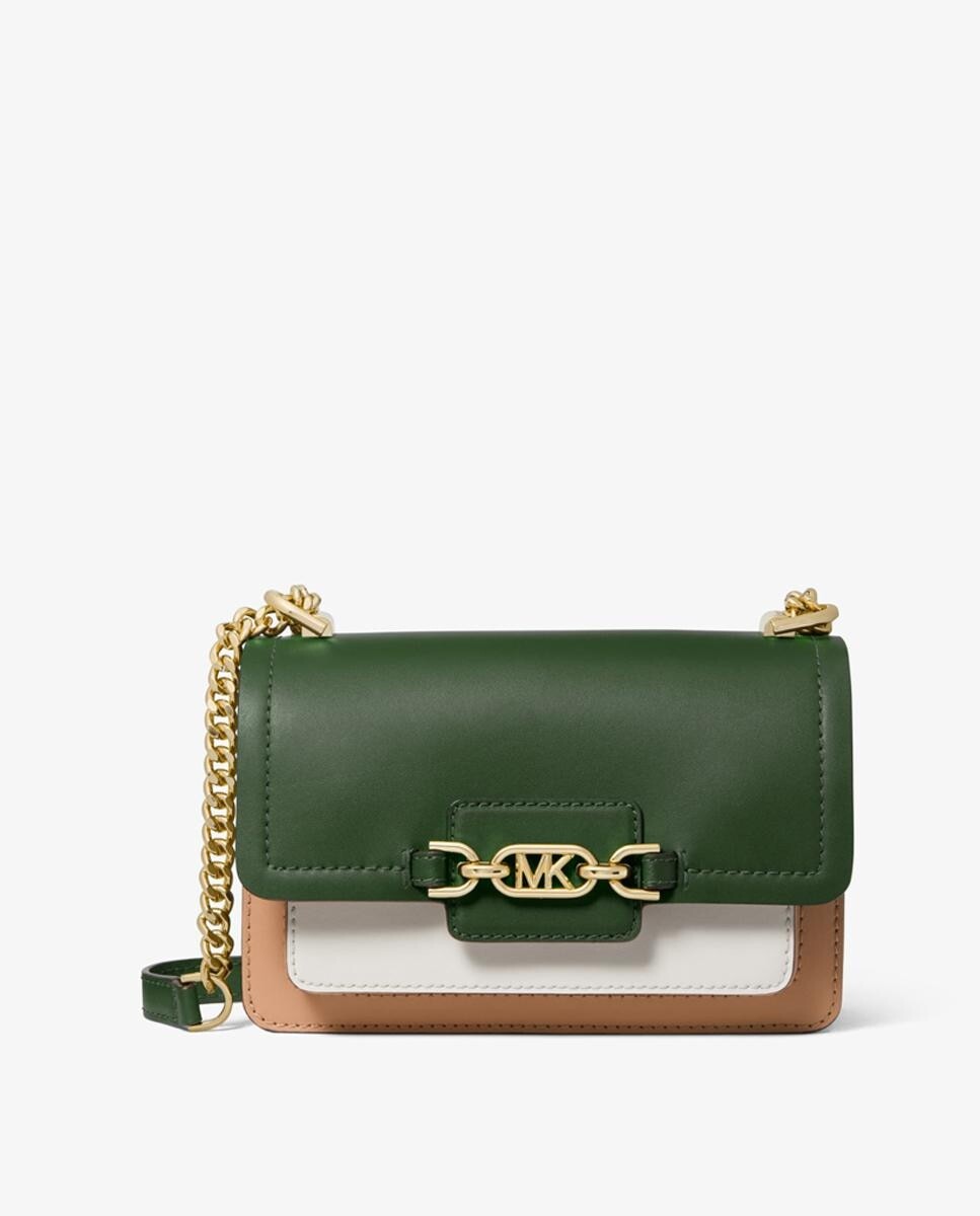 

Разноцветная кожаная сумка через плечо Heather Michael Michael Kors, мультиколор