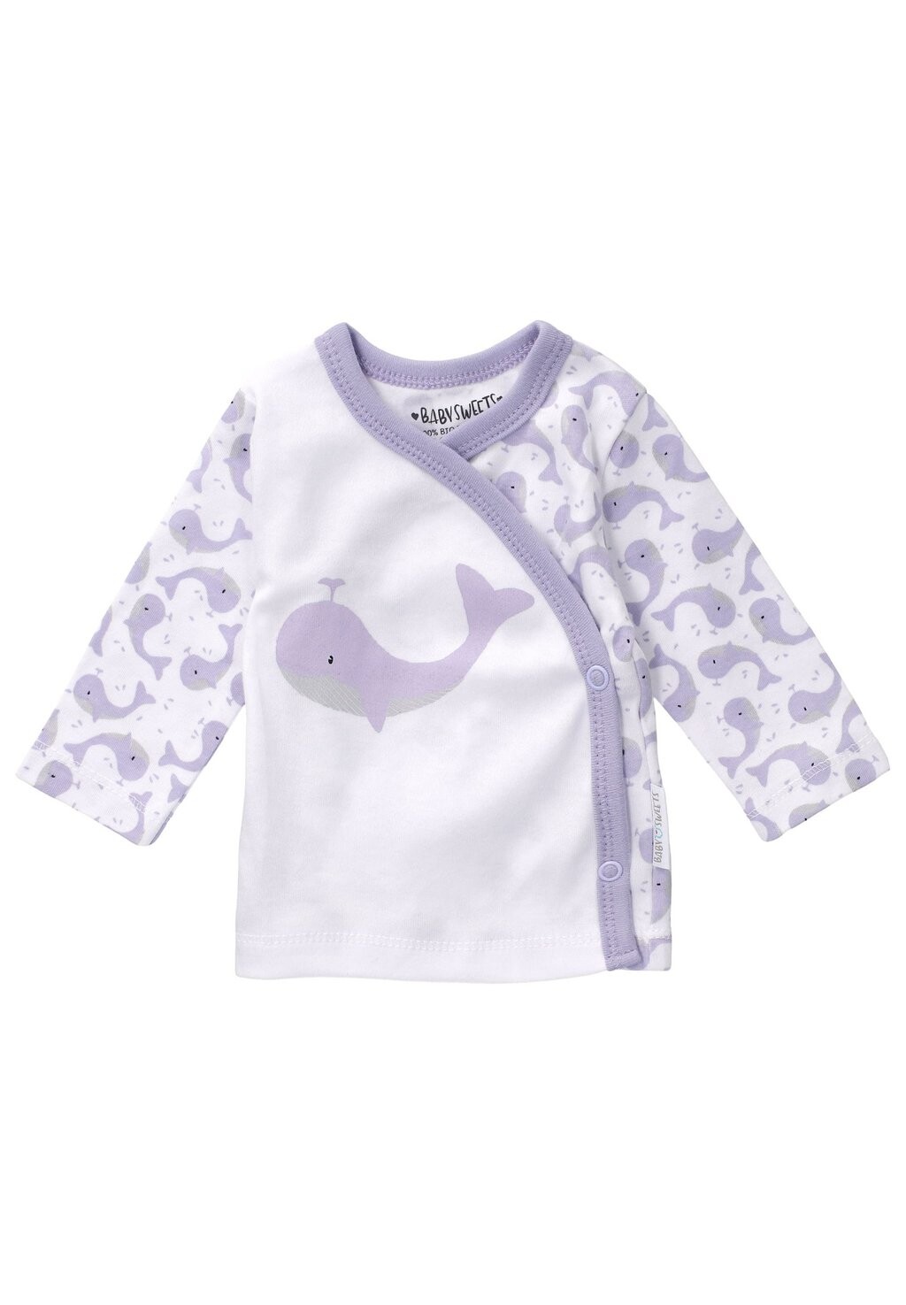 

Толстовка LANGARM WAL Baby Sweets, цвет weiß lavendel