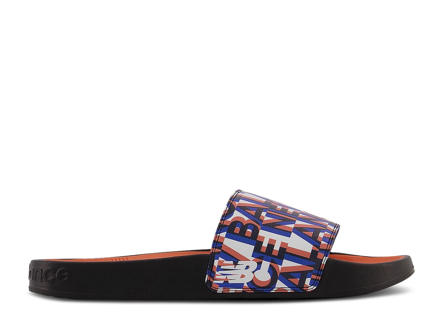 

Кроссовки New Balance 200 Slide 'Black Vibrant Orange', черный