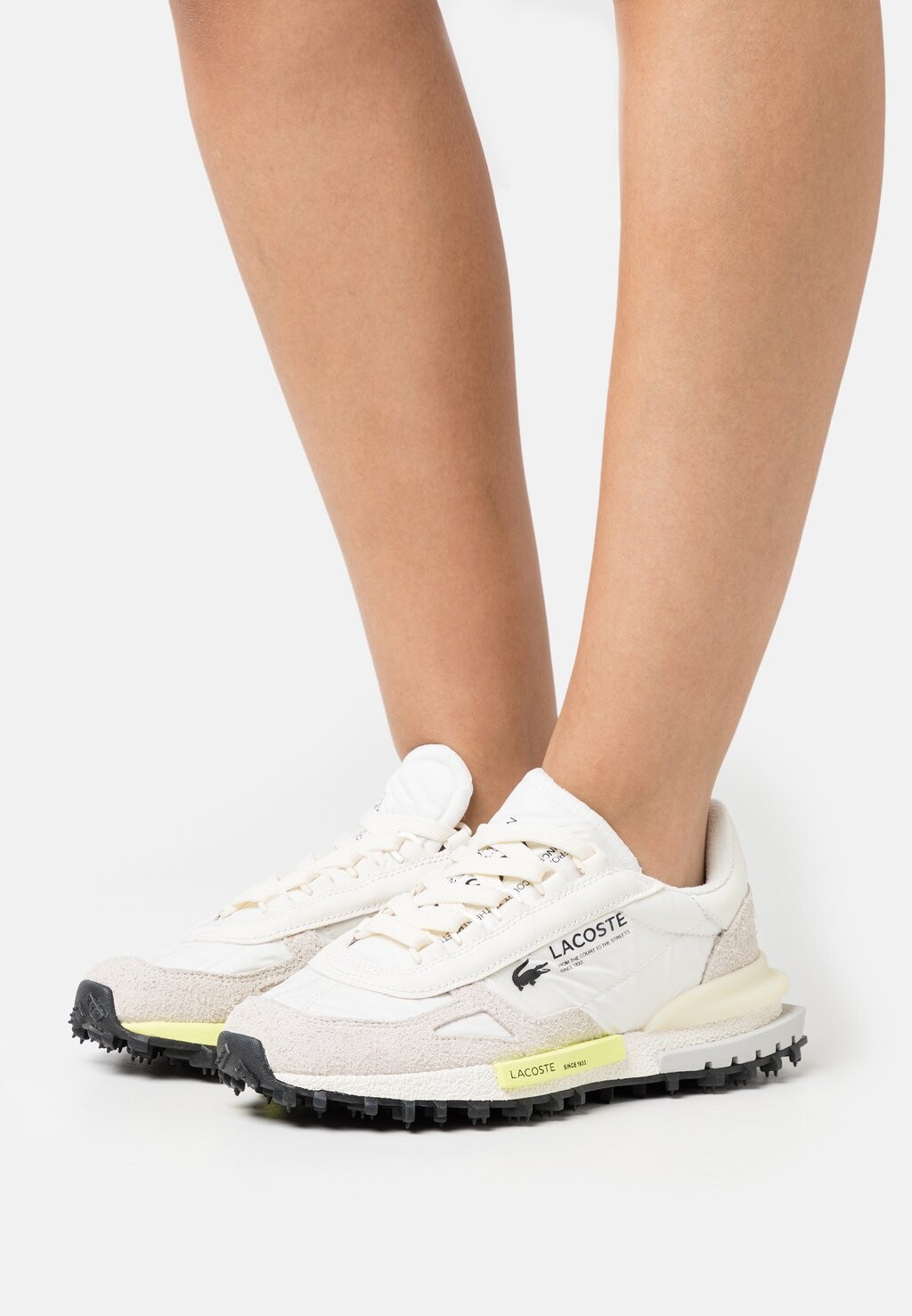 

Низкие кроссовки ELITE ACTIVE Lacoste, кремовый/светло-зеленый