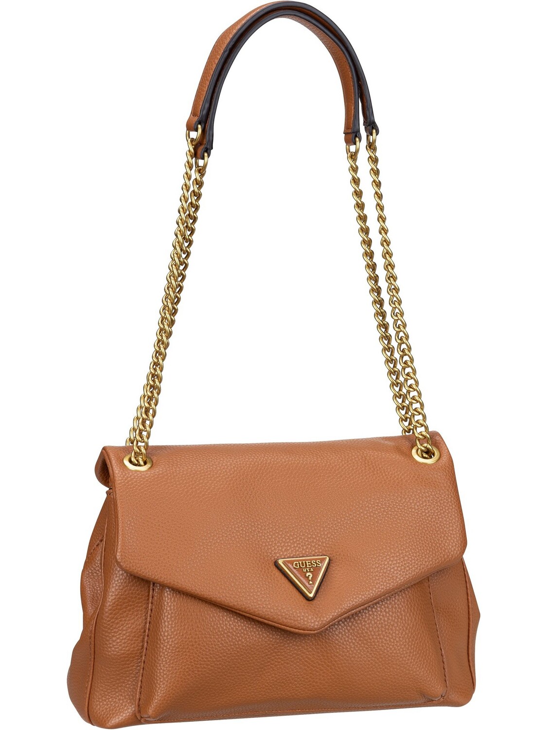 

Сумка через плечо Guess Laryn Convertible Crossbody Flap, коньячный