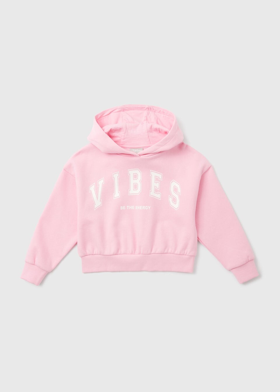 

Толстовка с принтом Pink Vibes для девочек (7–15 лет), розовый