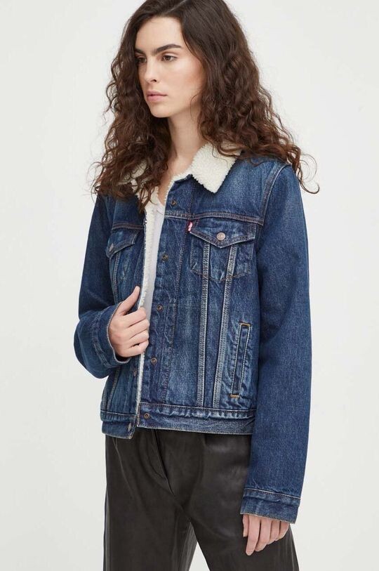 

Джинсовая куртка Леви Levi's, темно-синий