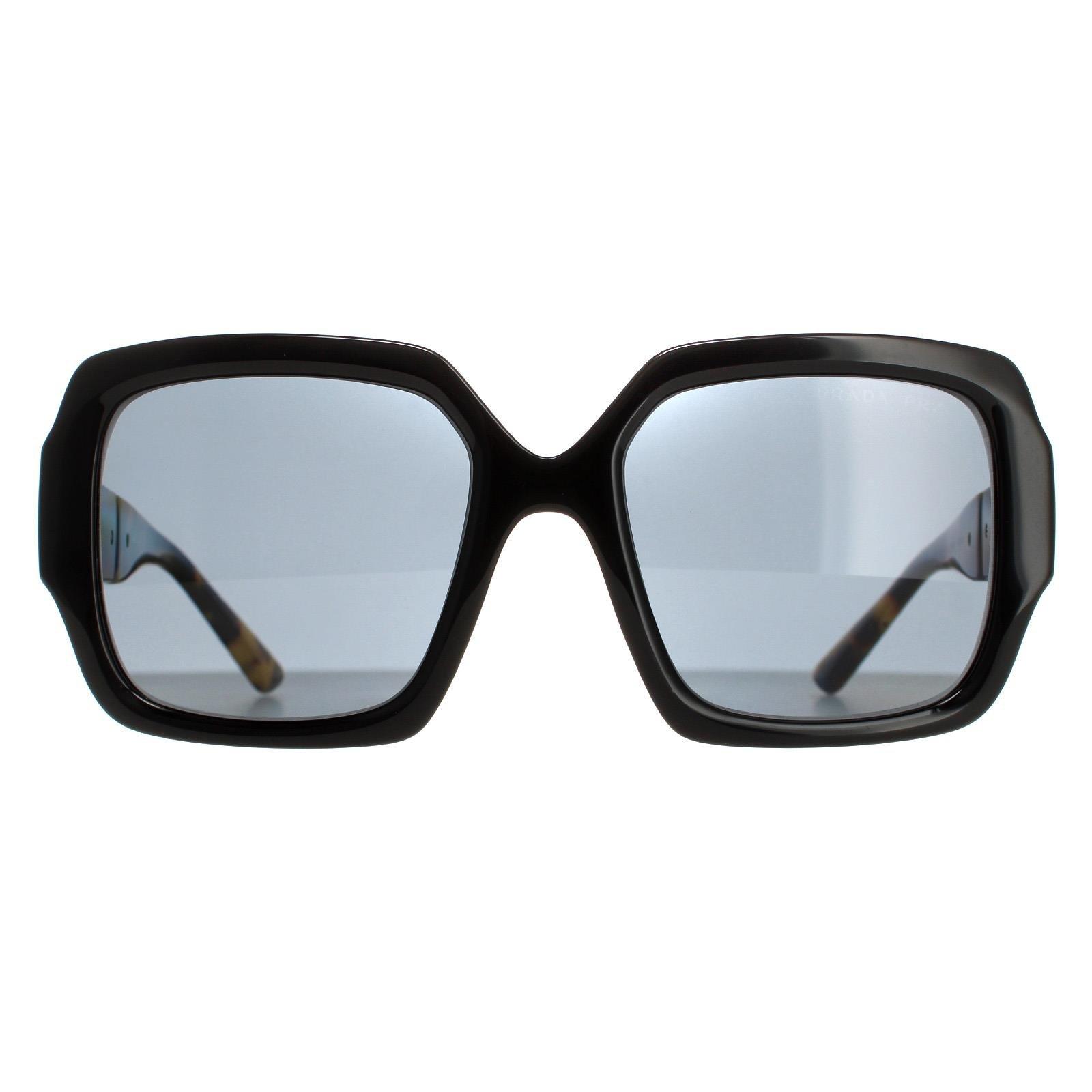 Квадратные черные серые поляризованные солнцезащитные очки PR21XS Prada, черный prada солнцезащитные очки prada pr 58ws 1ab5z1 black [pr 58ws 1ab5z1]