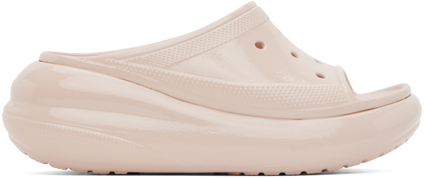 

Блестящие шлепанцы Pink Crush Crocs