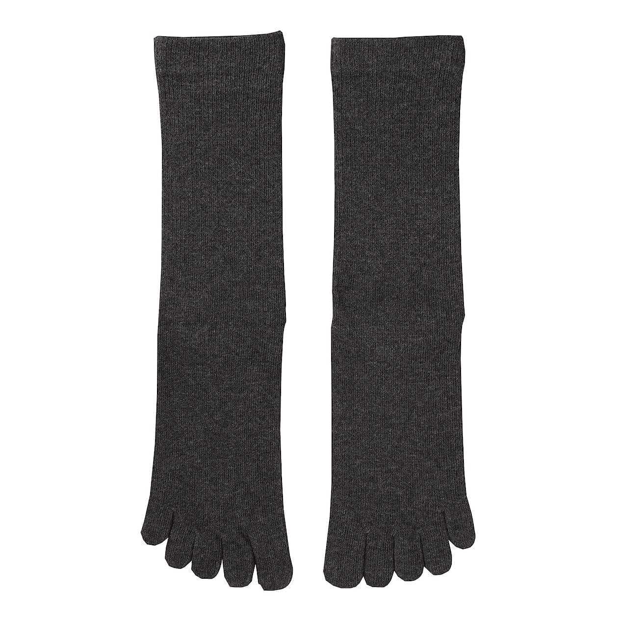 

Ступни под прямым углом, носки с пятью пальцами (мужчины) MUJI, угольно-серый