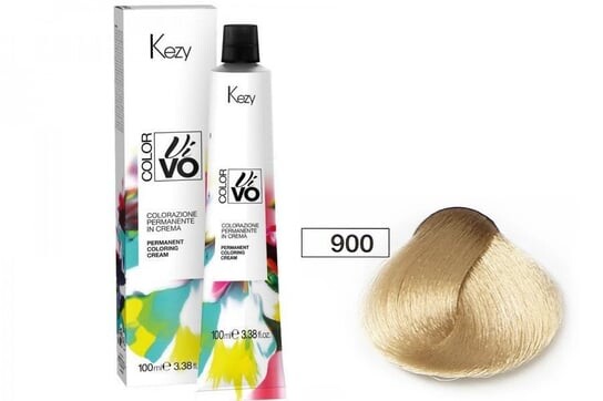 

Краска для волос Kezy Color Vivo 100 мл 900 натуральный супер светлый блондин