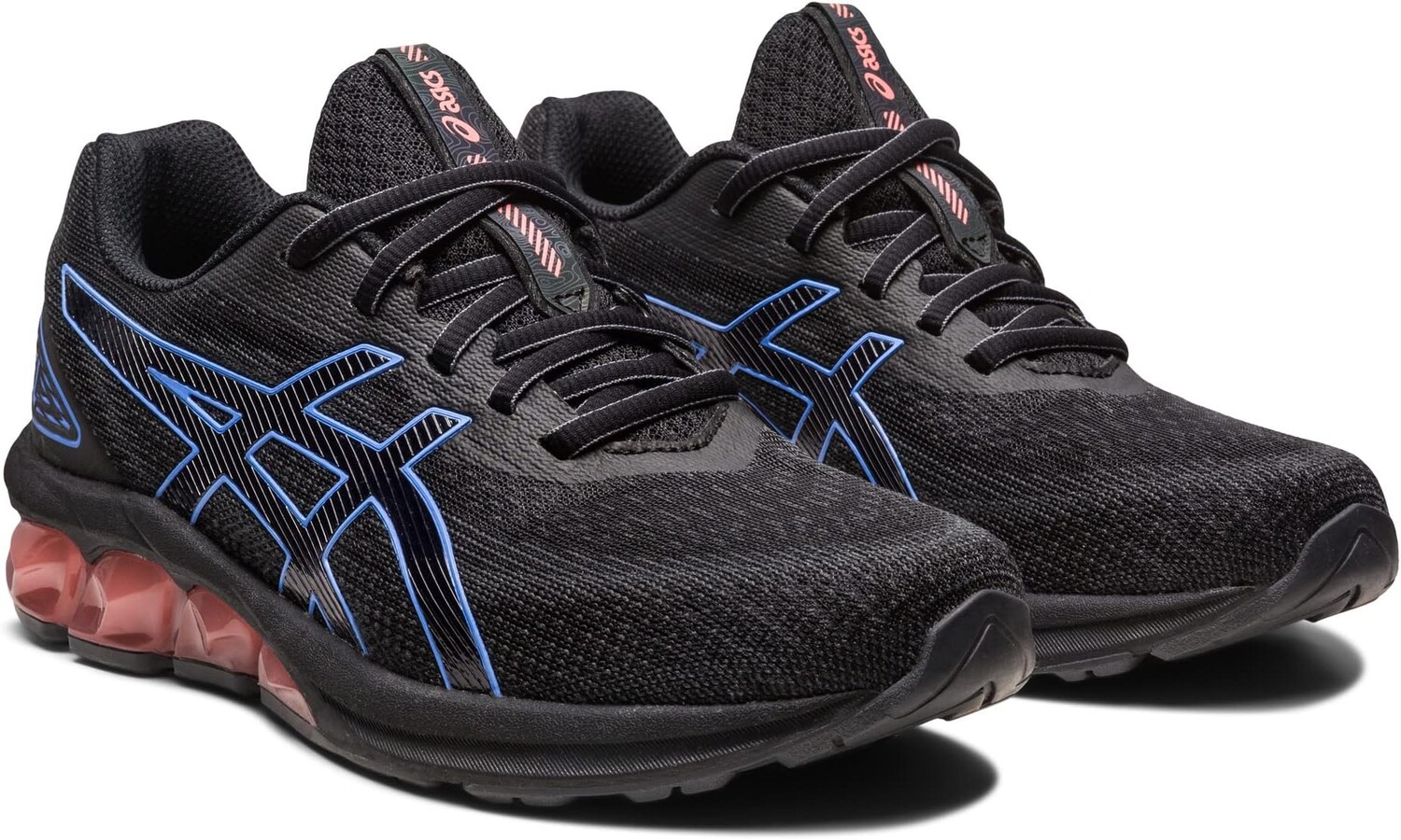 

Кроссовки GEL-Quantum 180 VII ASICS, цвет Black/Periwinkle Blue, Черный