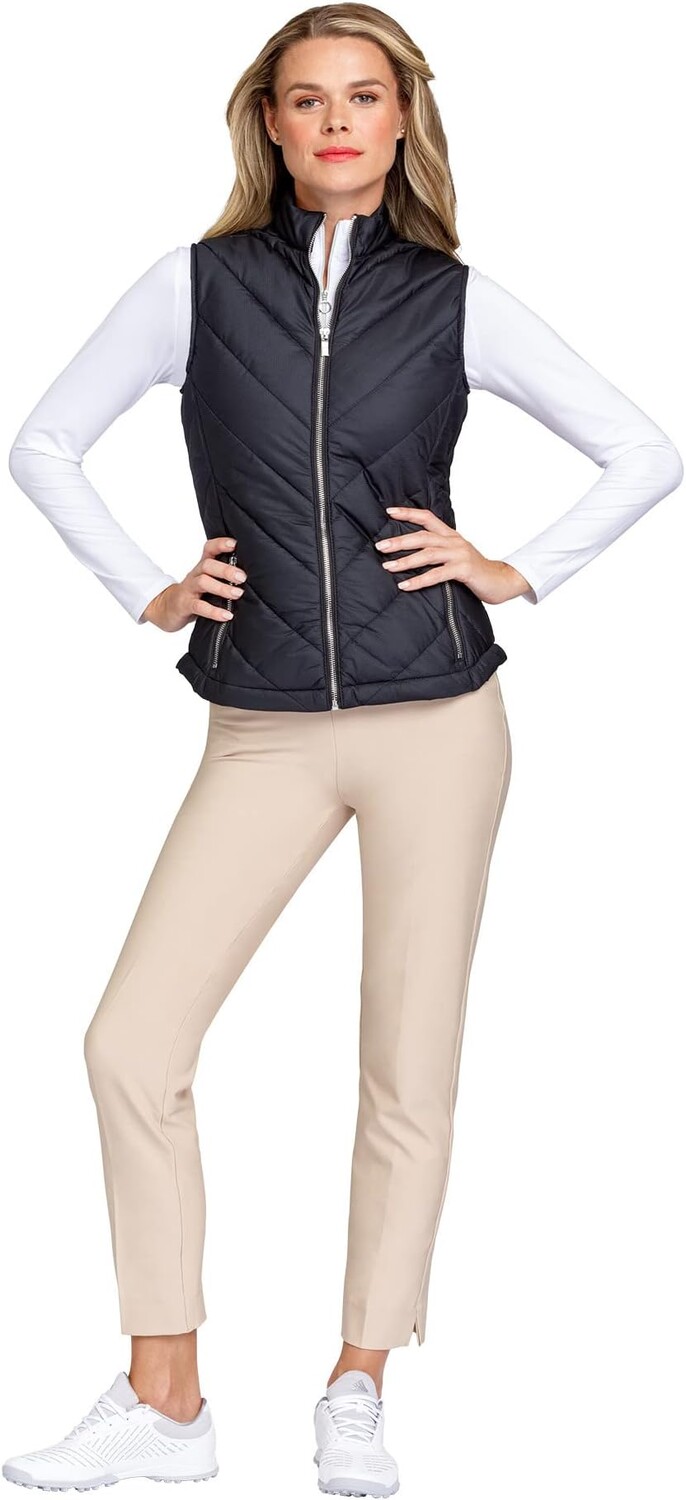 

Стеганый жилет Sonny Tail Activewear, цвет Onyx