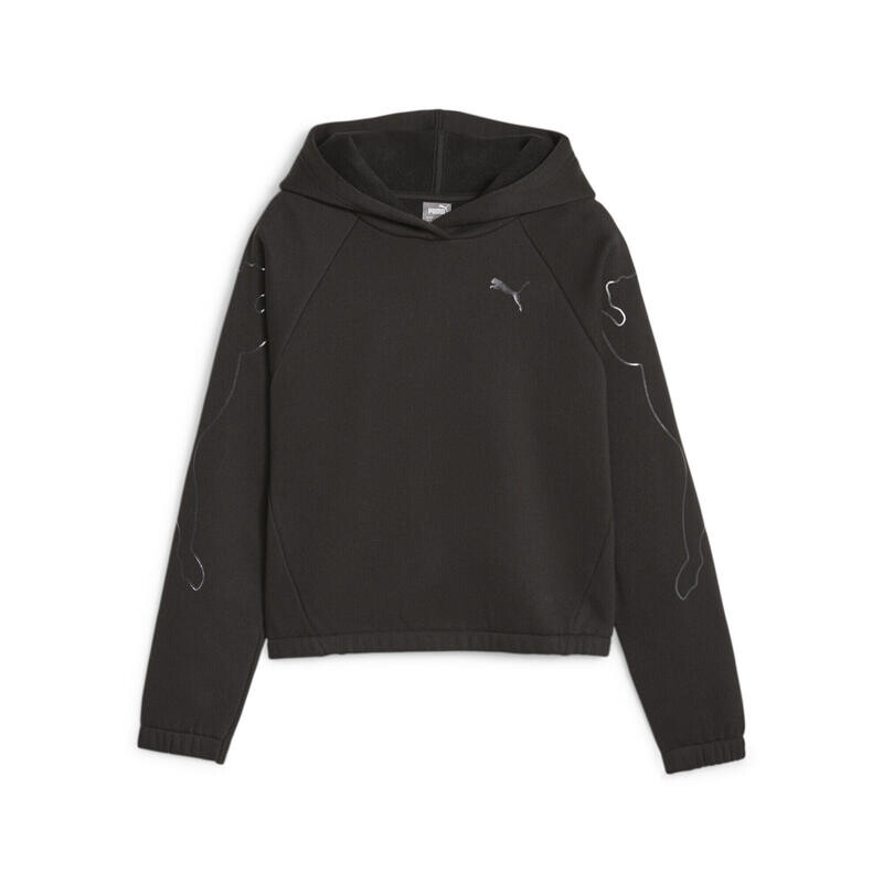 

Толстовка PUMA MOTION для девочек PUMA Черный