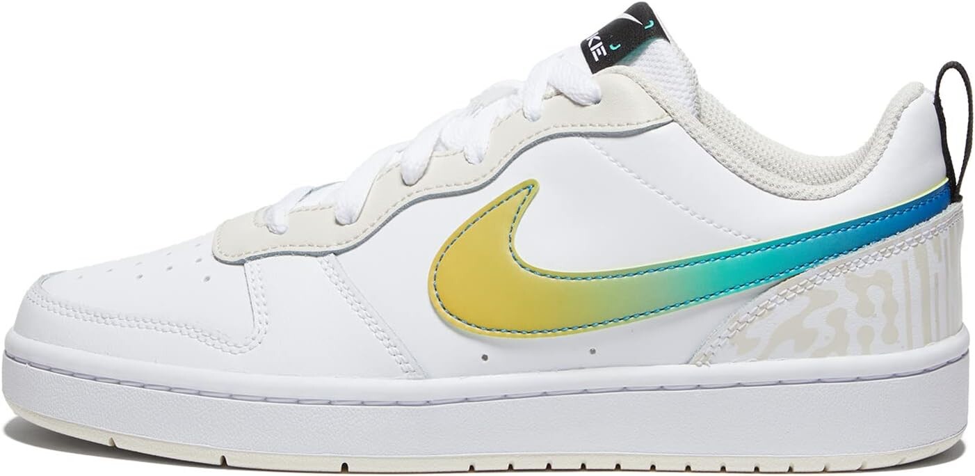 

Кроссовки Court Borough Low 2 SE GS Nike, цвет White/Multicolor/White Phantom