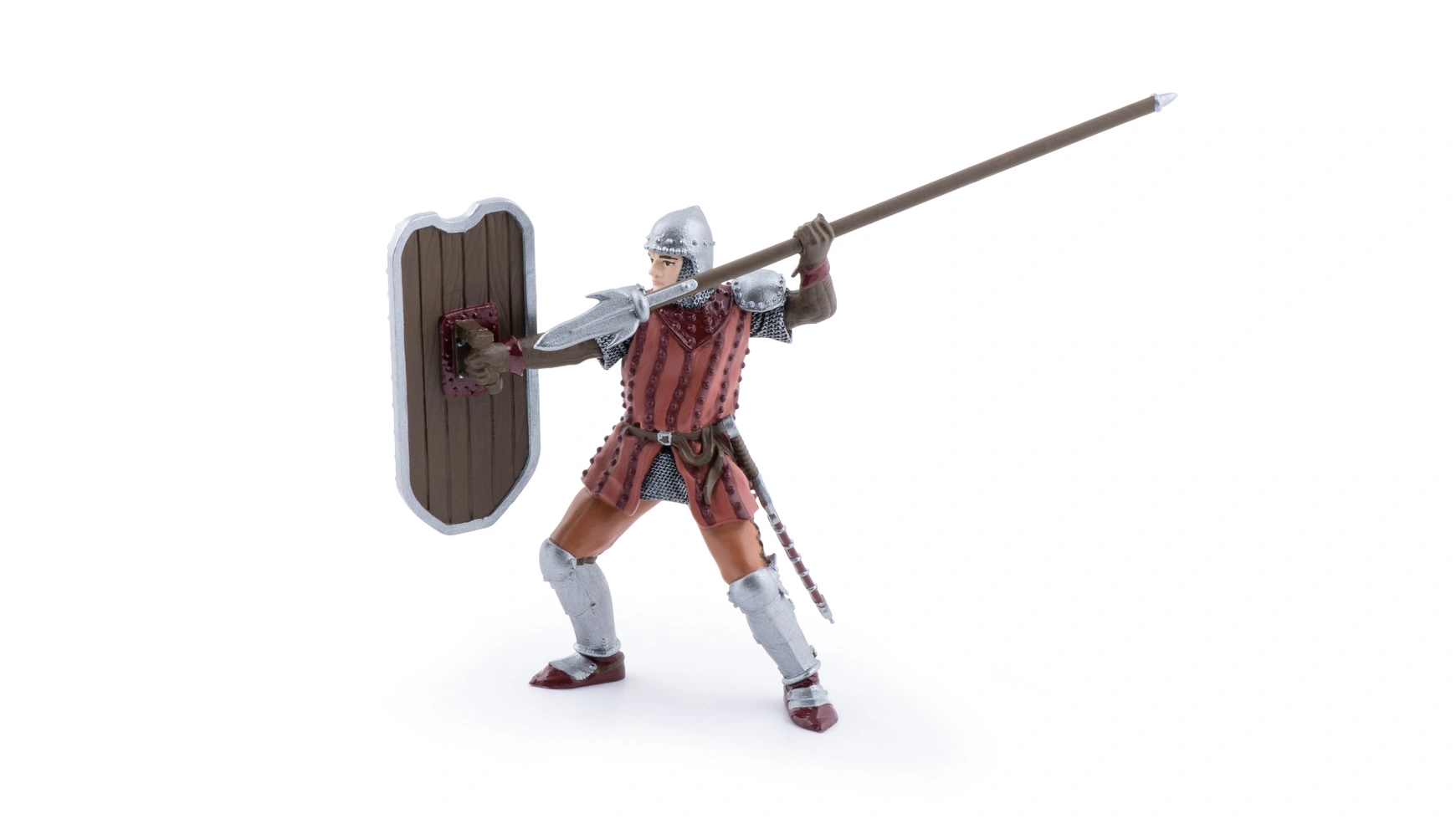 Рыцарь с копьем Papo papo коллекционная фигурка серия рыцари рыцарь оленя 39911