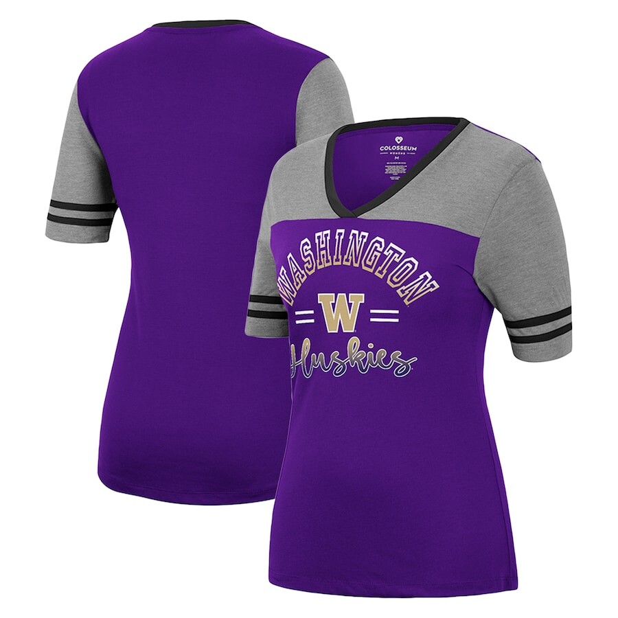 

Футболка с коротким рукавом Colosseum Washington Huskies, серый