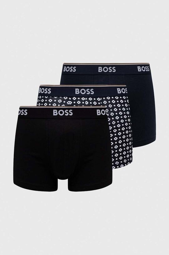 

Комплект из трех боксеров Boss, темно-синий