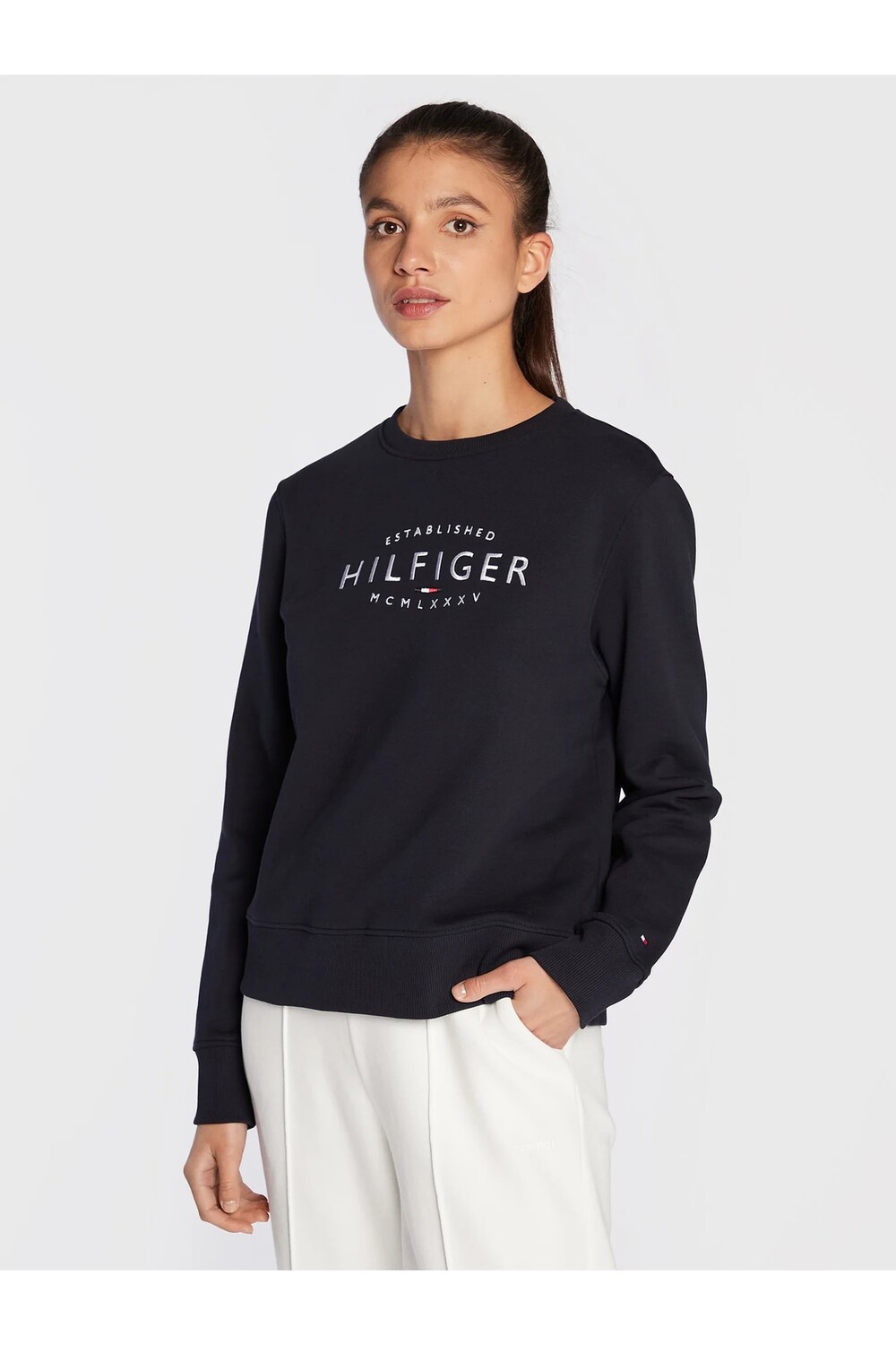 

Толстовка - Темно-синий - Классический крой Tommy Hilfiger, темно-синий