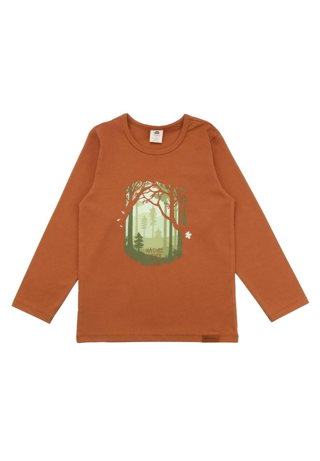 

Рубашка с длинным рукавом AUTUMLAND Walkiddy, цвет braun