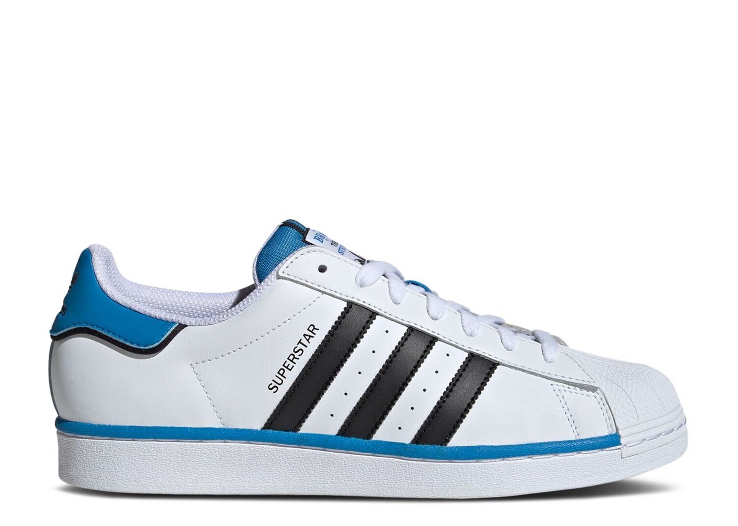 

Кроссовки adidas Superstar 'Track Suit Pack - White Bright Blue', белый