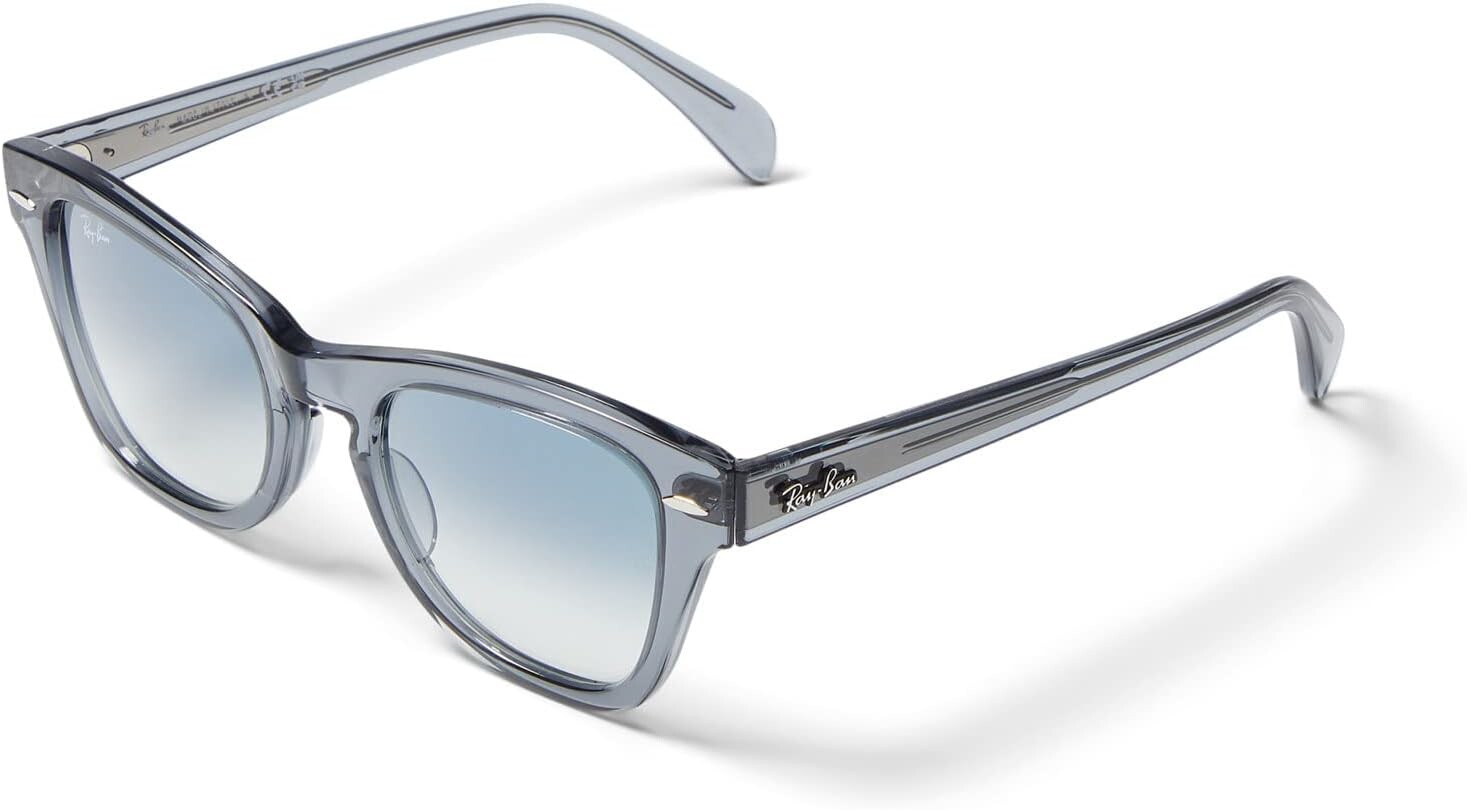 

Солнцезащитные очки 50 mm 0RB0707S Ray-Ban, цвет Transparent Grey/Clear Gradient Blue