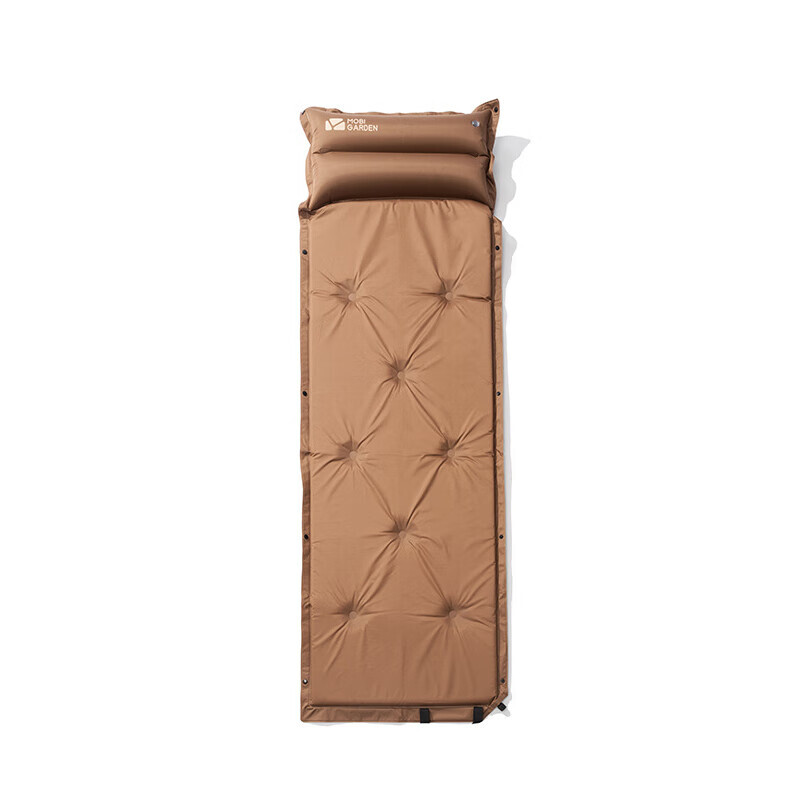 

Mobi Garden Outdoor палатка, подушка для сна, надувная кровать, ворс, односпальная, двойная, тройная, влагостойкая подушка, каштаново-коричневый (одинарный, 3 см)