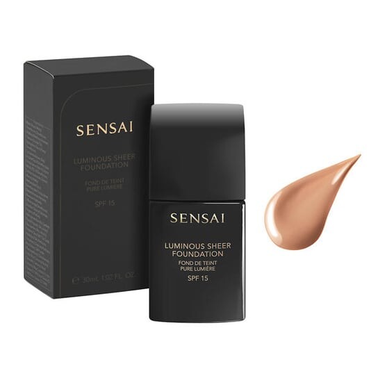 

[OUTLET] Sensai, Luminous Sheer, осветляющая основа Ls204 Honey Beige, SPF 15, 30 мл