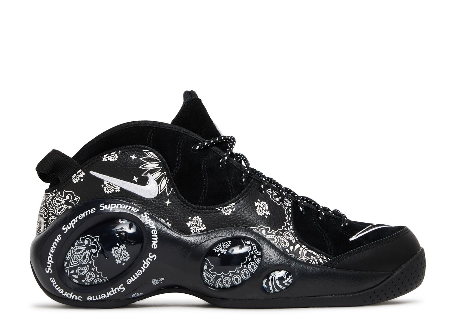 цена Кроссовки Nike Supreme X Air Zoom Flight 95 Sp 'Black', черный