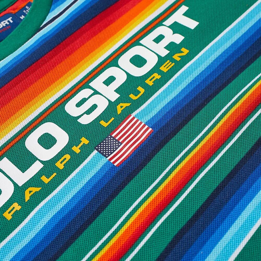 

Polo Ralph Lauren Полосатая футболка Sport, мультиколор