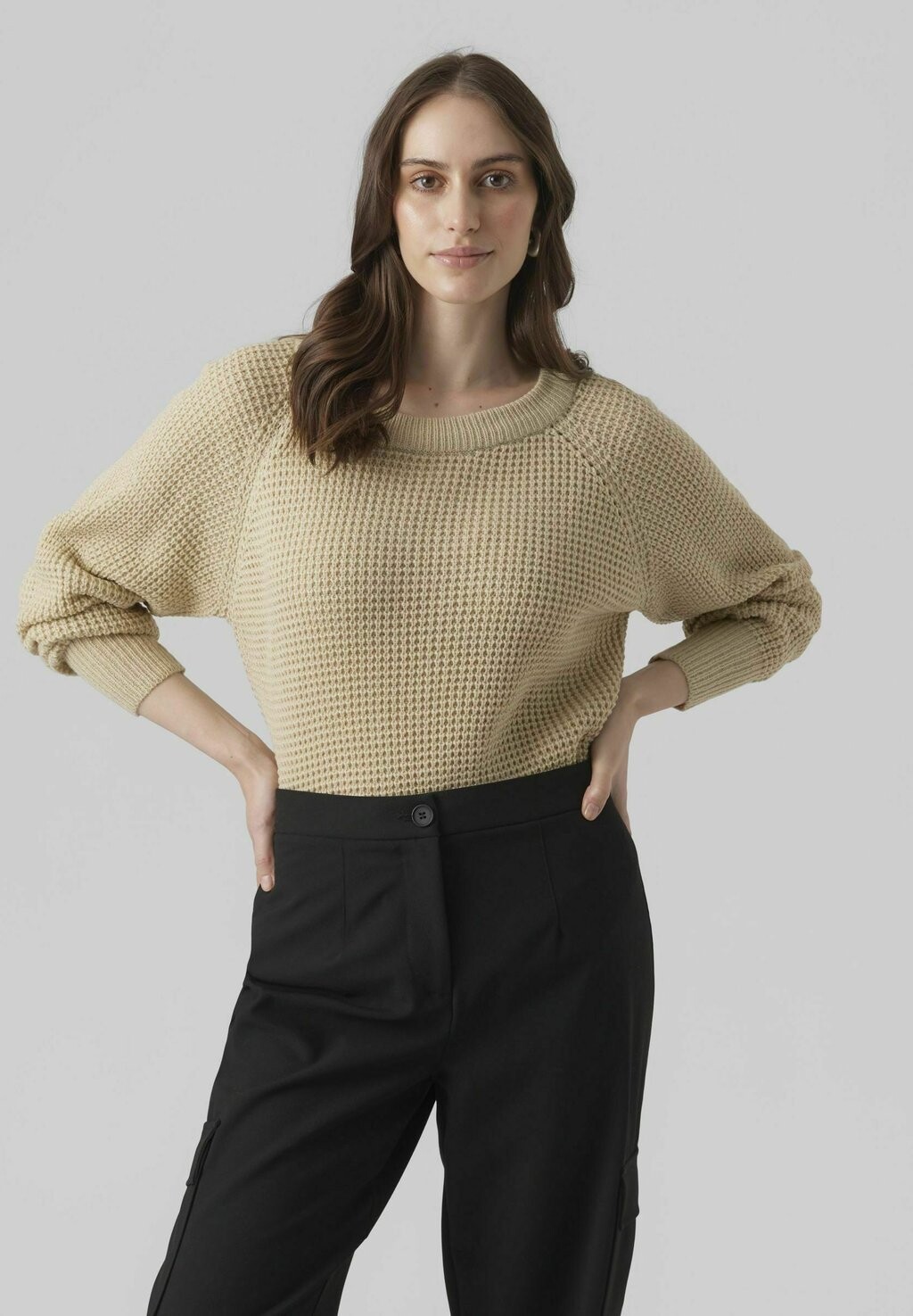 

Свитшот Vero Moda, цвет oatmeal